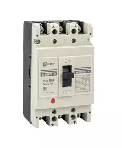 Выключатель автоматический 3п 100/20А 35кА ВА-99М PROxima EKF mccb99-100-20m