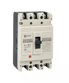 Выключатель автоматический 3п 100/25А 35кА ВА-99М PROxima EKF mccb99-100-25m