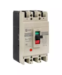 Выключатель автоматический 3п 63/16А 25кА ВА-99М PROxima EKF mccb99-63-16m