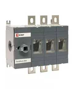 Рубильник 3п 800А без рукоятки управления TwinBlock PROxima EKF tb-s-800-3p