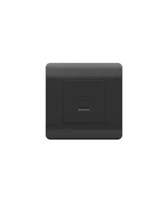 Розетка компьютерная 1-м NEW3-E RJ45 черн. CHINT 431490