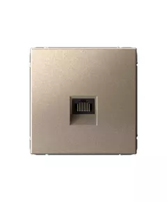 Розетка компьютерная ArtGallery RJ45 кат.6A механизм шампань SE GAL000586