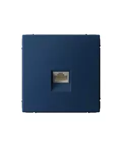 Розетка компьютерная ArtGallery RJ45 кат.6A механизм аквамарин SE GAL001186