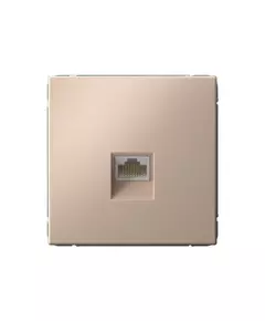 Розетка компьютерная ArtGallery RJ45 кат.6A механизм песочн. SE GAL001286