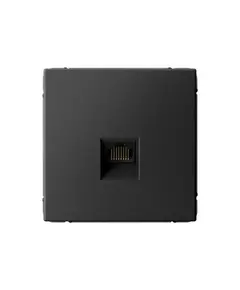 Розетка компьютерная ArtGallery RJ45 кат.6A механизм базальт SE GAL001486