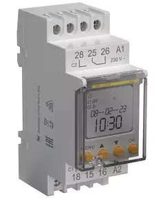 Таймер электронный астрономический ТА80 16А 230В на DIN-рейку KARAT IEK MTA-A-16