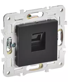 Розетка компьютерная RJ45 кат.5E SKANDY SK-K01Bl черн. IEK SK-K10-1-K02
