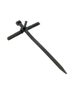 Хомут дюбельный 7х150 черн. (уп.50шт) PROxima EKF plc-nst-7.2x150b