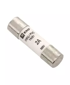 Вставка плавкая цилиндрическая ПВЦ 14х51 2А EKF pvc-14x51-2