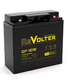 Аккумулятор 12В 18А.ч REVOLTER GP 1218
