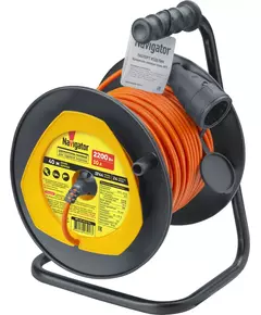 Удлинитель 40м без заземл. 93 917 NPE-LM-40-X-2х1 для сад. техн. NAVIGATOR 93917