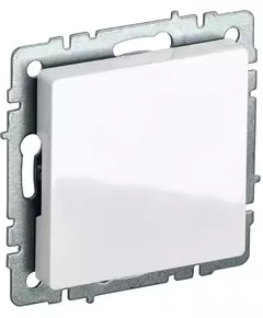 Заглушка с суппортом BRITE МЗ10-БрБ бел. IEK BR-PL10-K01