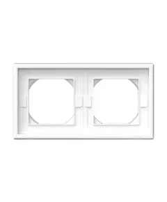 Рамка 2-м ArtGallery IP44 бел. SE GAL440102
