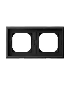 Рамка 2-м ArtGallery IP44 карбон SE GAL441002