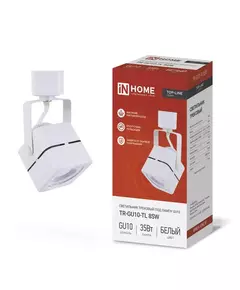 Светильник трековый под лампу TR-GU10-TL 8SW GU10 230В квадрат TOP-LINE бел. IN HOME 4690612043067