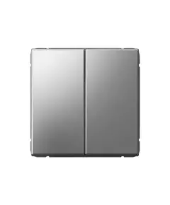 Переключатель 2-кл. ArtGallery (сх. 6/2) 10AX механизм сталь SE GAL000965