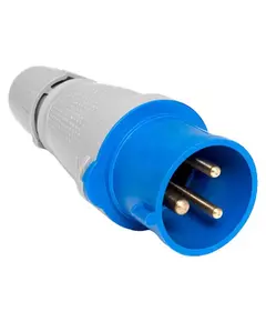 Вилка переносная 023 2Р+РЕ 32А 220В IP44 PROxima EKF ps-023-32-220-PRO