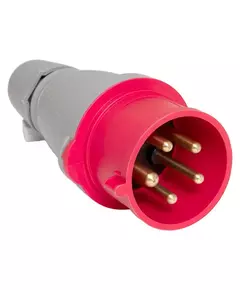 Вилка переносная 025 3Р+РЕ+N 32А 380В IP44 PROxima EKF ps-025-32-380-PRO