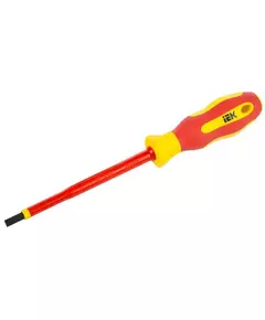 Отвертка диэлектрическая SL5.5х125 Т2 ARMA2L 5 IEK A2L5-SC30-T2-SL-55-125