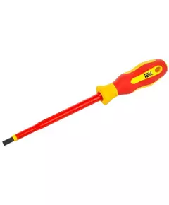 Отвертка диэлектрическая SL6.5х150 Т2 ARMA2L 5 IEK A2L5-SC30-T2-SL-65-150
