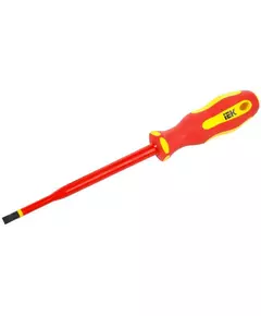 Отвертка диэлектрическая SLIM SL6.5х150 Т2 ARMA2L 5 IEK A2L5-SC31-T2-SL-65-150