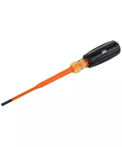Отвертка диэлектрическая SLIM SL3.5х100 Т3 ARMA2L 5 IEK A2L5-SC31-T3-SL-35-100