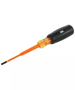 Отвертка диэлектрическая SLIM SL4.0х100 Т3 ARMA2L 5 IEK A2L5-SC31-T3-SL-40-100