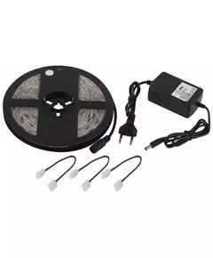 Комплект светодиодной ленты 5050kit-14.4-60-12-IP65-6500 холод. бел. 12В (в комплекте: LED лента на двустороннем скотче; источник питания; коннекторы) (уп.5м) Эра Б0043068