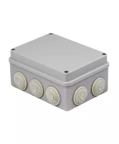 Коробка распаячная КМР-050-041 пылевлагозащ. 150х110х70 10 мембранных вводов уплот. шнур PROxima EKF plc-kmr-050-041
