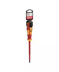 Отвертка SL5.5х125мм Master 1000В Basic EKF sl-5.5-125-mas-in