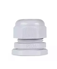 Ввод кабельный (сальник) PG-36 IP68 сер. TOKOV ELECTRIC TKE-PG-36-G
