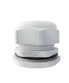 Ввод кабельный (сальник) PG-42 IP68 сер. TOKOV ELECTRIC TKE-PG-42-G