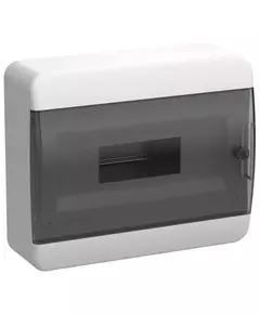 Корпус пластиковый ЩРН-П-12 IP41 черн. прозр. дверь TEKFOR IEK TF5-KP12-N-12-41-K01-K03