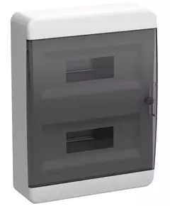 Корпус пластиковый ЩРН-П-24 IP41 черн. прозр. дверь TEKFOR IEK TF5-KP12-N-24-41-K01-K03