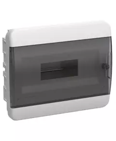 Корпус пластиковый ЩРВ-П-12 IP41 черн. прозр. дверь TEKFOR IEK TF5-KP12-V-12-41-K01-K03