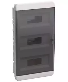 Корпус пластиковый ЩРВ-П-36 IP41 черн. прозр. дверь TEKFOR IEK TF5-KP12-V-36-41-K01-K03