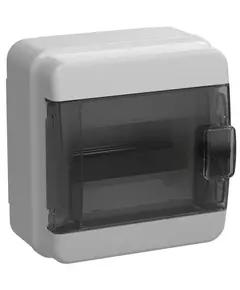 Корпус пластиковый КМПн-6 IP65 черн. прозр. дверь TEKFOR IEK TF5-KP72-N-06-65-K03-K02