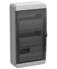 Корпус пластиковый КМПн-36 IP65 черн. прозр. дверь TEKFOR IEK TF5-KP72-N-36-65-K03-K02