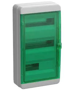 Корпус пластиковый КМПн-36 IP65 зел. прозр. дверь TEKFOR IEK TF5-KP72-N-36-65-K03-K06