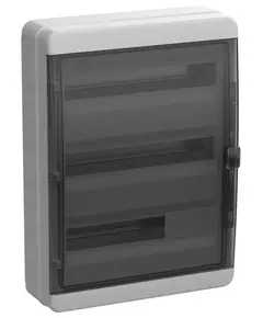 Корпус пластиковый КМПн-54 IP65 черн. прозр. дверь TEKFOR IEK TF5-KP72-N-54-65-K03-K02