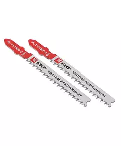 Пилка для электролобзика T101BIF (чистовой рез ламината)(BIM) (уп.2шт) Professional EKF pl-t101bif-2
