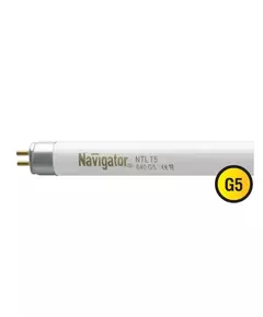 Лампа люминесцентная 94 109 NTL-T5-21-840-G5 21Вт T5 4200К G5 Navigator 94109
