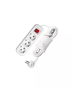 Удлинитель 3х2м с заземл. 16А IP20 S-303 с выкл. ПВС 3х1 UNIVersal 9634418