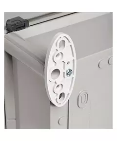 Комплект кронштейнов для крепл. коробок на стену (уп.4шт) Leg 035802
