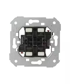 Переключатель проходной 2-кл. СП Simon 82 10А механизм Simon 75397-39