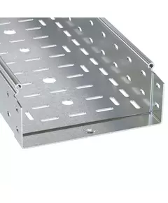 Лоток листовой перфорированный 100х80 L3000 сталь 1.5мм цинк-ламель DKC 3530215ZL