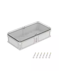 Корпус 600х300х160мм IP67 с прозр. крышкой 35мм с фланцами пластик. DKC 563311