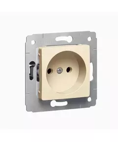 Розетка 1-м СП Cariva 16А IP20 2P механизм сл. кость (DIY-упак.) Leg 695915