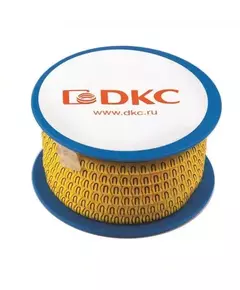 Колечко маркировочное "-" 2.5-5мм черн./желт. (уп.1000шт) DKC AZO311BY