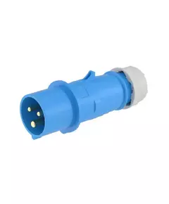 Вилка эл. каб. 16А 2P+E 230В IP44 DKC DIS2131633